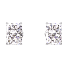 Cercei « l’Atelier » 200995 - Aur alb 18 carate - Diamant Smarald 0.3 carate (2 X) Cercei « l’Atelier » 200995 - Aur alb 18 carate - Diamant Smarald 0.3 carate (2 X)
