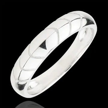 Alliance Energie or blanc 9 carats