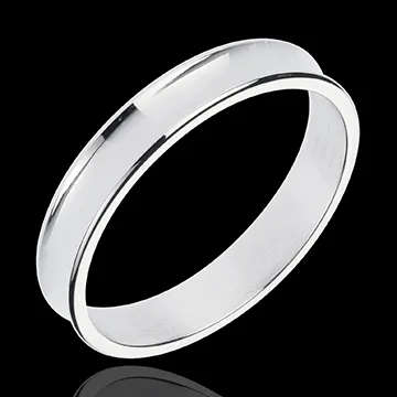 White Gold Dandy Ring