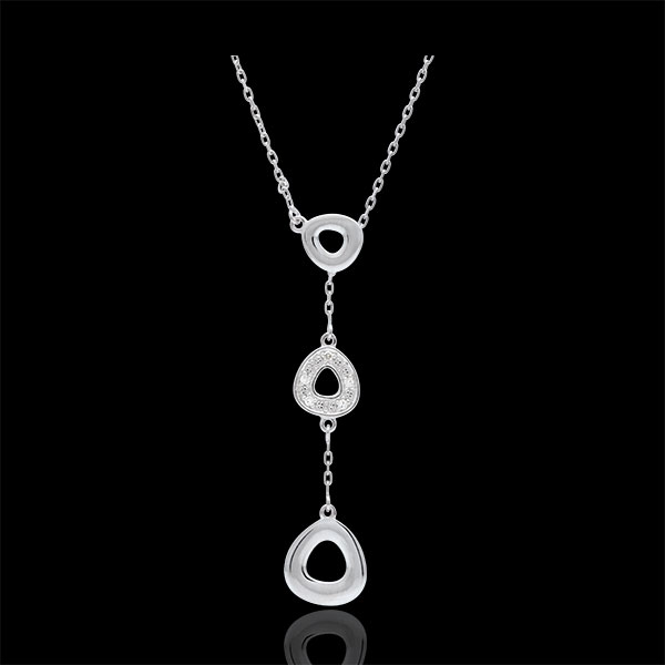 Ogiva White Gold Necklace
