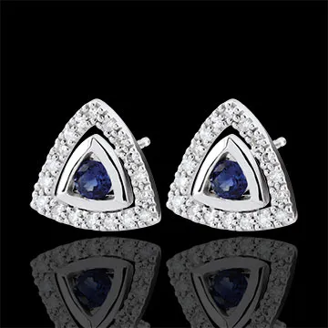 Blue Sapphire Salma Earrings