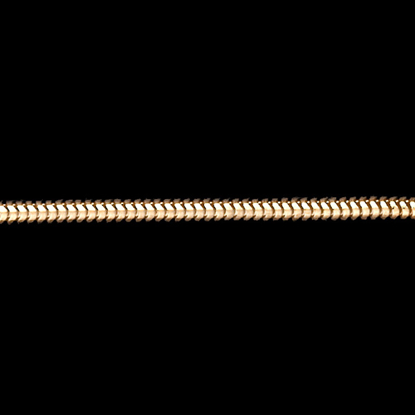 Yellow Gold 45cm Snake Chain