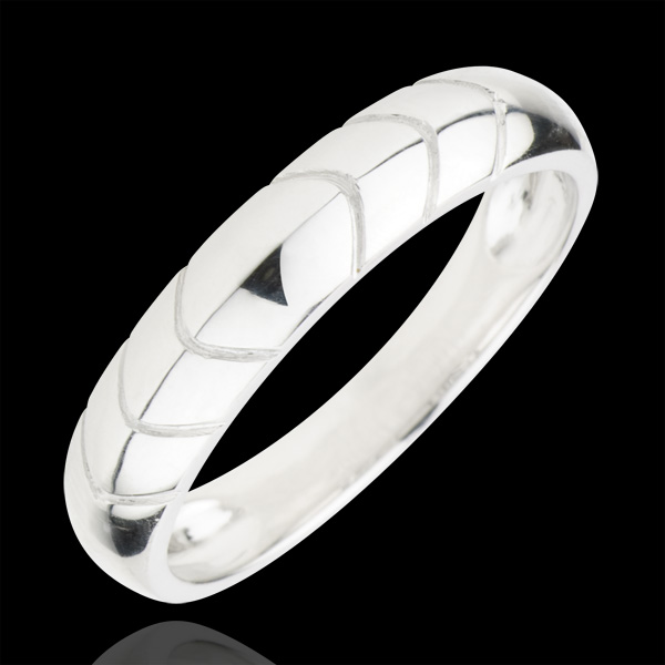 Wedding Ring Energy - White gold