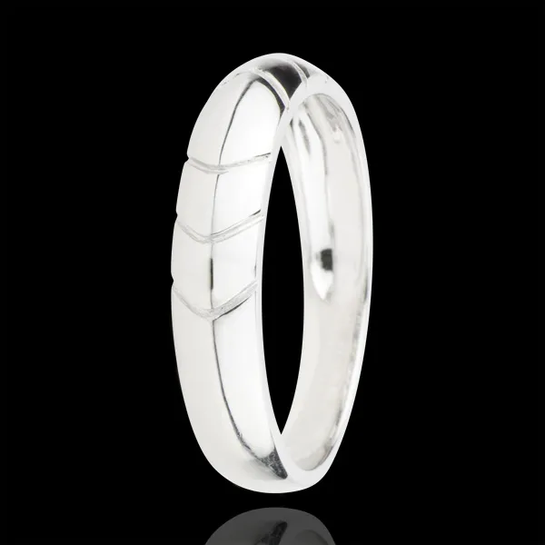 Wedding Ring Energy - White gold