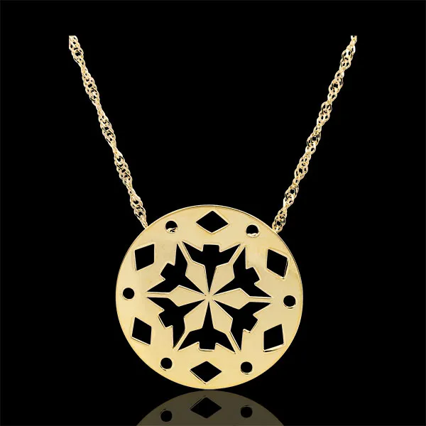Yellow Gold Makwa Necklace