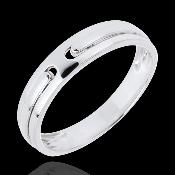 Alliance Promesse - tout or - or blanc 18 carats