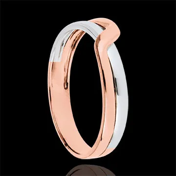 Eden Passion Wedding Ring - Pink gold