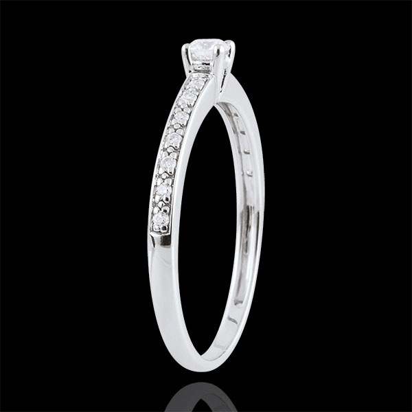 Boreal Solitaire Ring