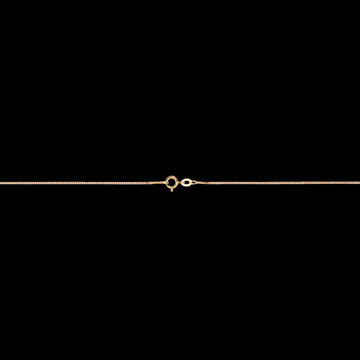 Comfort Collana A Catena Barbazzale In Oro Giallo 10ct: Larghezza 7mm, Lunghezza 51-76 Cm, Con Chiusura Moschettone