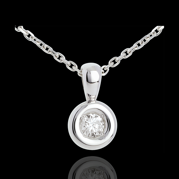 Chalice diamond pendant - 0.23 carat