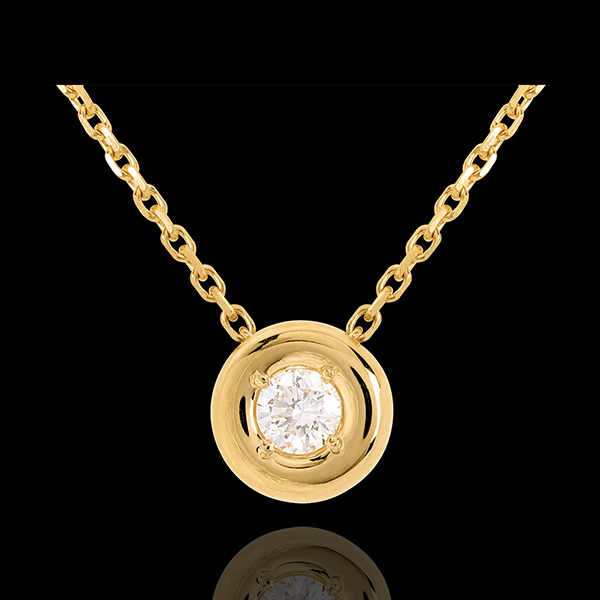 Chalice necklace yellow gold