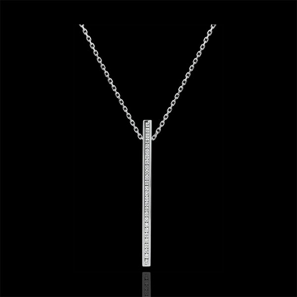 Collier Constellation - Astrale - or blanc 18 carats et diamants