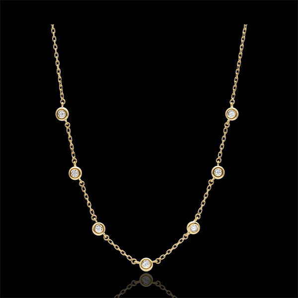 Collier diamant Caliste - or jaune 9 carats