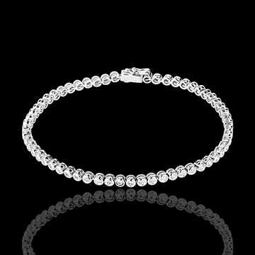 Brăţară Abac diamante - aur alb de 18K - 1.15 carate - 60 de diamante