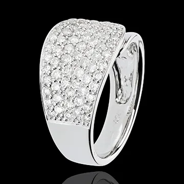 Langue de Diamants Ring