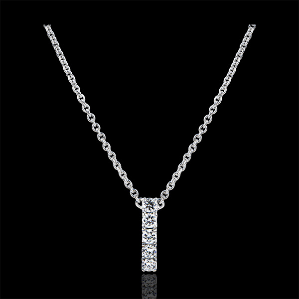 Collier Abbondanza - Cartuccia - oro bianco 18 carati e diamanti