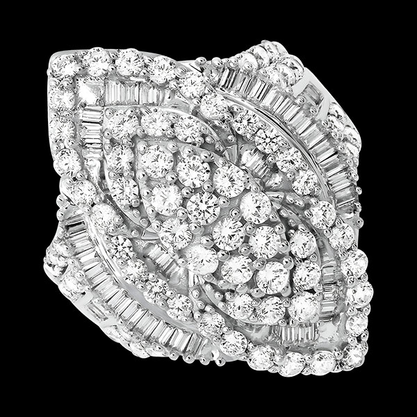Anello Envol – Oro bianco 18 carati e diamanti