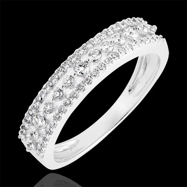 Inel Destin - Diane - aur alb de 18k și diamante