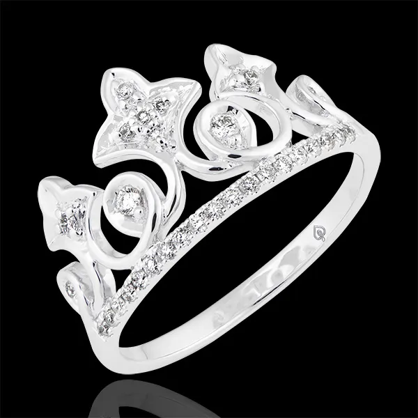 Anello Destino - Amore Sacro - oro bianco 18 carati