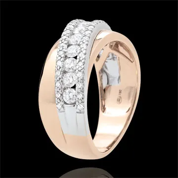 Anillo Destino - Victoria - oro rosa 18 quilates