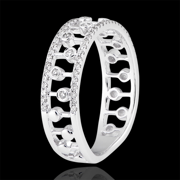 Destiny Ring - Philippine - 18K white gold and diamonds