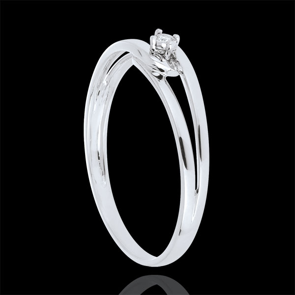 Diamond and White Gold Modernity Ring 