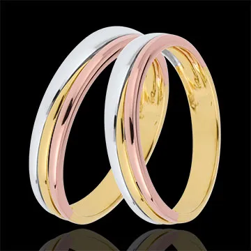 Dúo de alianzas Triya 3 oros