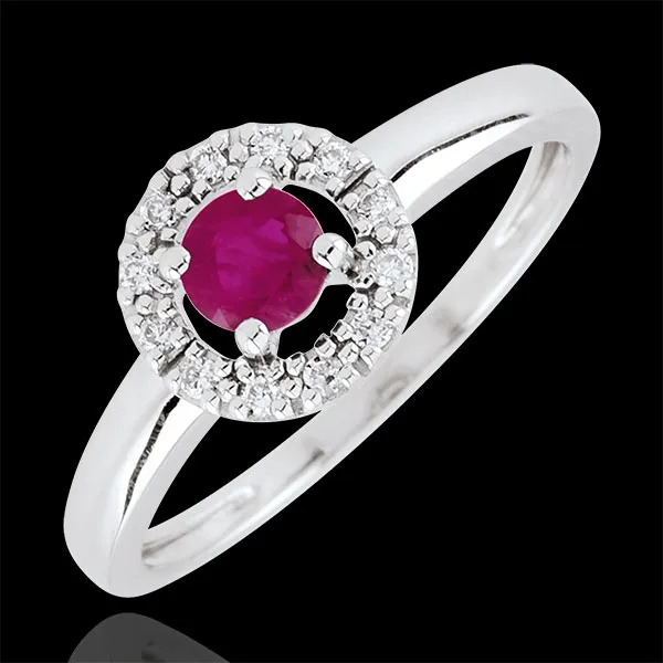 Clévia Ruby Ring - 18 carats
