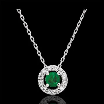 Collier Clévia - Smaragd
