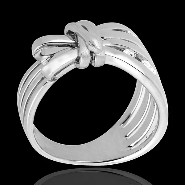 Ring Imaginary walk - Camouflage - white gold