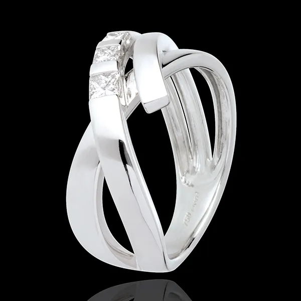 Torsade trilogy ring - 0.26 carat