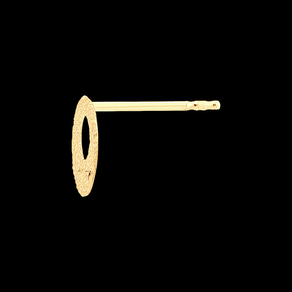 Boucles d'oreilles Puces Fraîcheur - Circulus - or jaune 18 carats