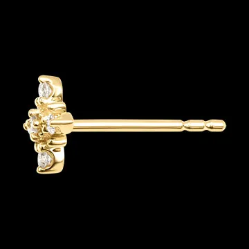 Almira Stud Earrings – 9ct Yellow Gold and Lab-Grown Diamonds