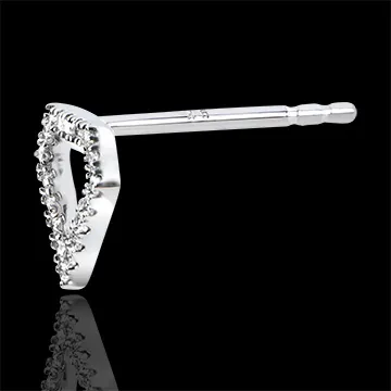 Earrings Abundance - Diamantra - white gold 18 carats and diamonds