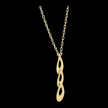 Freshness Necklace - Trio Pira - 18 carat yellow gold