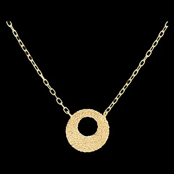 Freshness Necklace - Circulus - 18 carat yellow gold