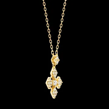 Cassiara Necklace – 9ct Yellow Gold and Lab-Grown Diamonds