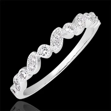Regard Levant - variation - 18K white gold and diamonds