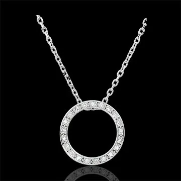Elisée Necklace with 21 diamonds