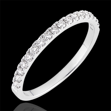 Bettina - 9K white gold and diamonds