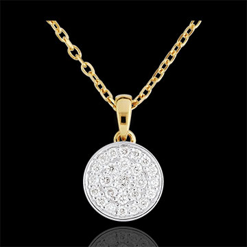 Collier Mille Meraviglie - Oro giallo - 9 carati - 25 Diamanti - 0.16 carati