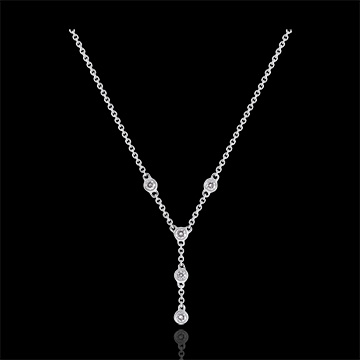 Collana Freschezza - Grazia - oro bianco 18 carati e diamanti
