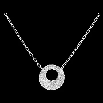 Collana Freschezza - Circulus - oro bianco 9 carati