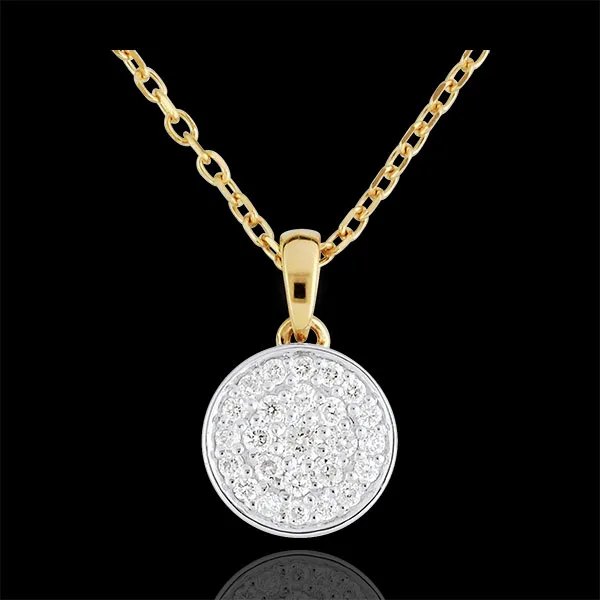 Collier Mille Meraviglie - Oro giallo - 9 carati - 25 Diamanti - 0.16 carati