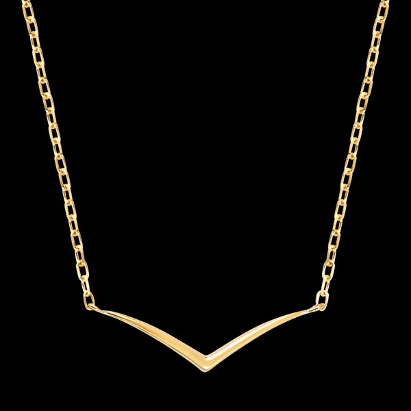 Collar Aelys – Oro amarillo de 9 quilates