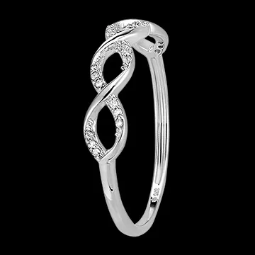 Anillo Frescura- Ariane - oro blanco de 18 quilates y diamantes