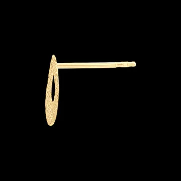 Pendientes de Botón Frescura - Pira - oro amarillo de 18 quilates