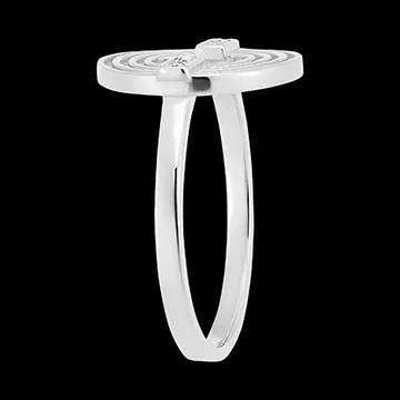 Anillo Frescura - Concordia - oro blanco de 18 quilates y diamantes