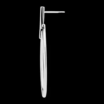 Pendientes Frescura - Lux - oro blanco de 9 quilates y diamantes
