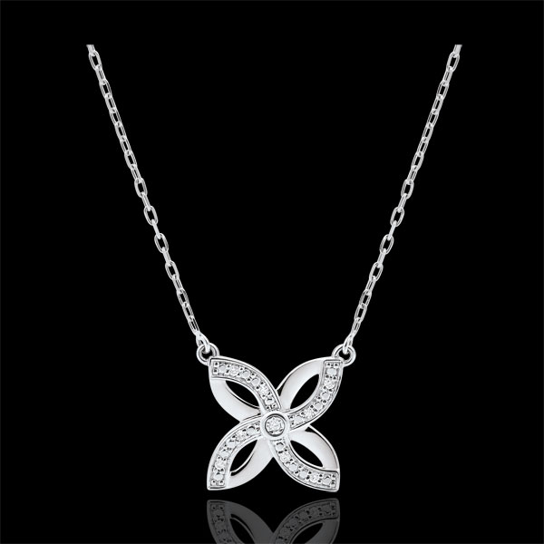 Freshness Necklace - Summer Lily - white gold